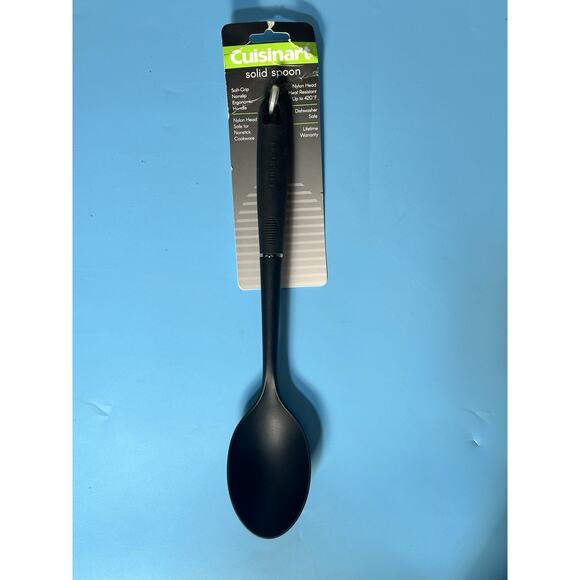 Cuisinart Solid Spoon Black - Picture 1 of 3